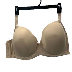 Luvlette Women Bra 100C 44C Nude Underwire Adjustable Straps Wide Band
